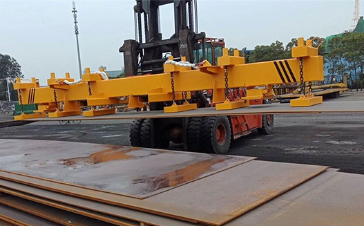 HM6電永磁吊具_吊運多張鋼板吊具