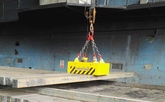 HB電永磁吊具_單臺或多臺聯吊鋼坯吊具