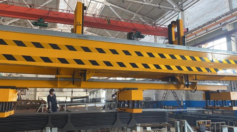 桁架自動化設備配合電永磁鐵搬運的優勢