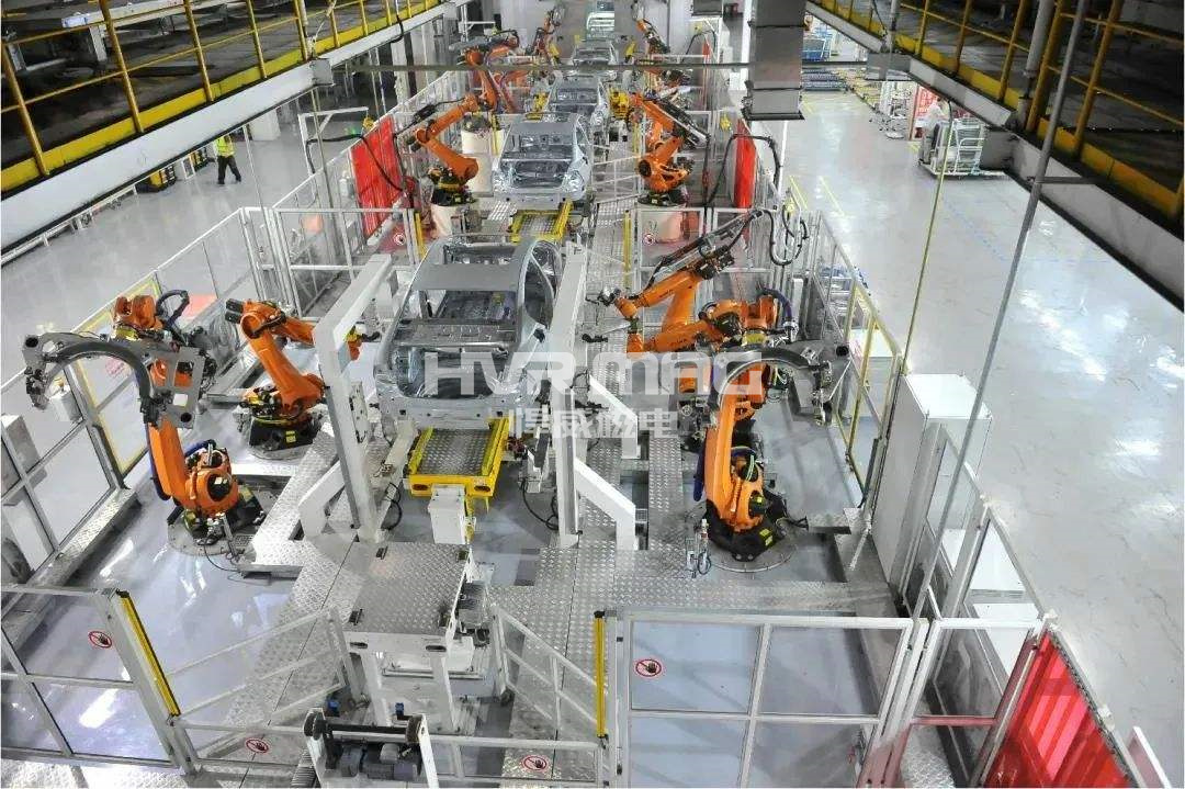 電永磁吸盤應用于汽車自動化生產線，為汽車制造企業助力！