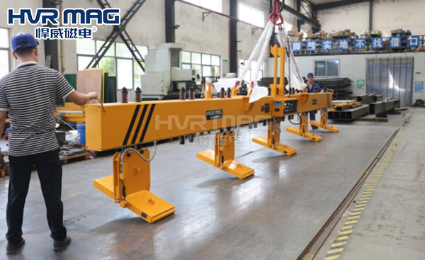電永磁吊具側吸和正吸的區別