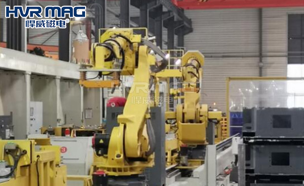 自動化電永磁鐵在智能化生產車間的應用