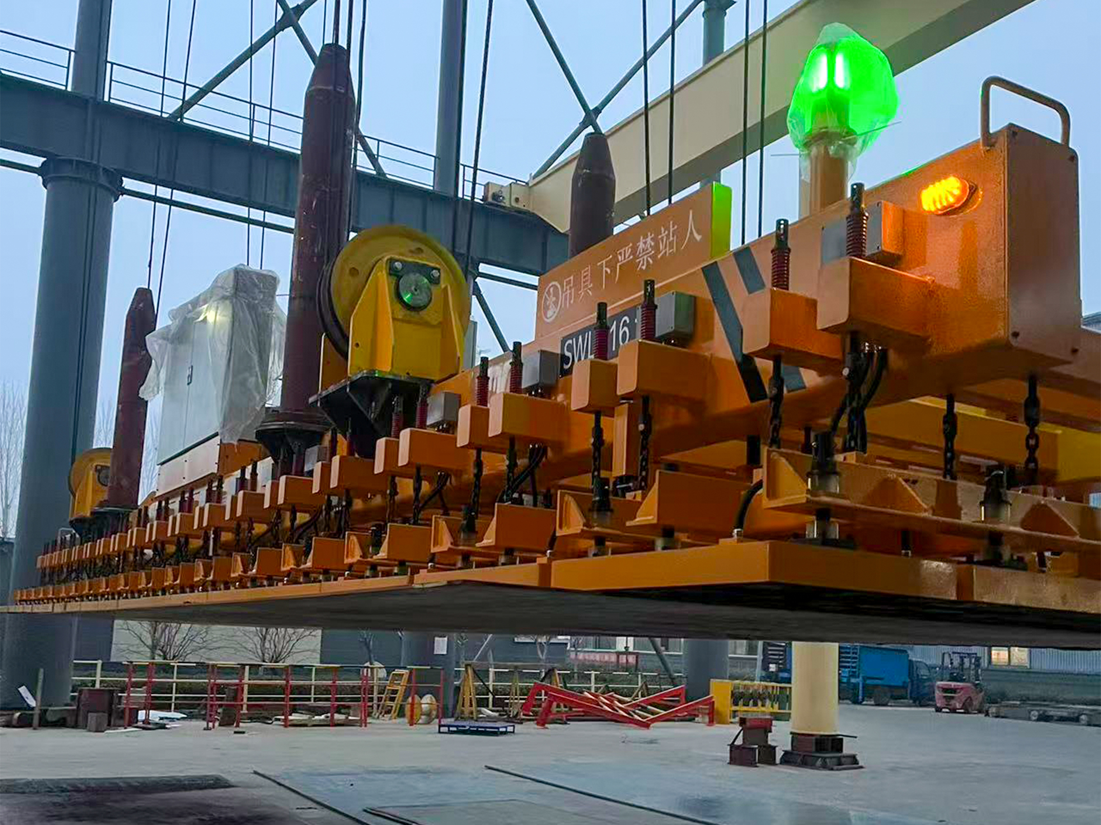 悍威磁電以電永磁技術賦能中建三局，破解鋼結構激光切割上下料難題